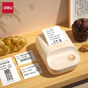 deli | Portable Bluetooth Thermal Label Printer
