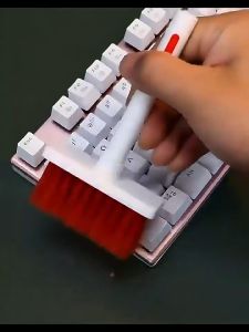 คำสั่งใหม่ หูฟังคีย์บอร์ด ชุด ทําความสะอาดมัลติ ทําความสะอาดแปรง ปัดฝุ่น