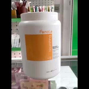 Mặt nạ ủ tóc Fanola NL009 kem hấp tái tạo phục hồi tóc hư tổn 1500ml