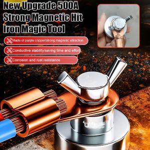 Strong Magnetic Welding Ground Clamp Portable Welding Grounding Clip Strong Welder Welding Grounding Tool