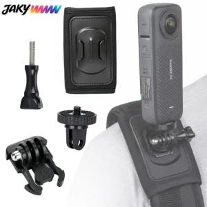 Universal Shoulder Backpack Strap Mount Kit for GoPro Insta360 X5 X4 X3 DJI Osmo Action Camera Accessory