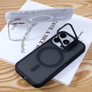 Creative Sensation Lens Bracket Shell for  15 Matte 17Magsafe Magnetic 14Promax Phone Case 16 New Model 13 Dustproof 12 Fallproof 11 High End 5Plus Fingerprint Resistant