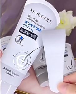 Sea Mud Hair Removal Cream Painless Hair Removal Underarm Hair Inhibit Hair Growth Leg Hair Armpit Hair Pubic Hair Body Hair Removal Cream Men And Women Whole Body 80g