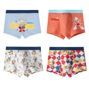 MiiOW | Quần lót nam trẻ em Catman Cotton nguyên chất A-Class Quần đùi chống khuẩn cho bé trai từ 5-13 tuổi Quần đùi thoải mái mùa hè