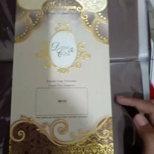 UNDANGAN ERA BARU 88133 UNDANGAN NIKAH UNDANGAN PERNIKAHAN WEDDING CARD KARTU UNDANGAN KARTU UCAPAN FREE PLASTIK