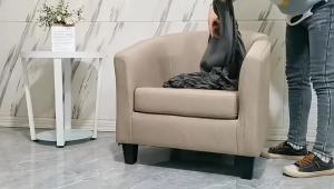 Bộ Bọc Ghế Bành Nordic Club Chất Liệu Thun Mềm Mại Có Đệm Ngồi Dành Cho Phòng Khách Quán Cà Phê Quầy Bar Chất Liệu Polyester Màu Trơn