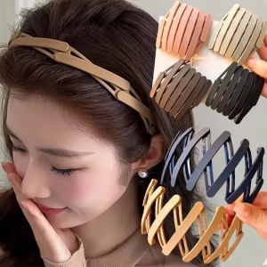 Portable Foldable Hair Band Women Non-Slip Headband Korean Face Wash Hairband Girls Travel Headwear Hair Accessories