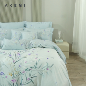 AKEMI TENCEL™ Lyocell Virtuous Fitted Sheet Set | 1300TC (Super Single/Queen/ King)
