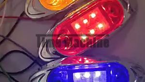 Led Light For Truck 24v Side Marker Light Clearance Light Indicator Light For Truck Rv Car Marker Light Super Bright
