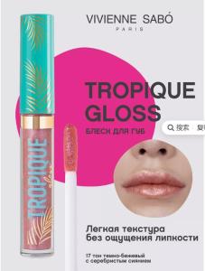 Vivienne Sabo Tropique Gloss Mirror Lip Glaze New Arrival Lipstick Lip Gloss Waterproof Easy to Color Enhancing Moisture