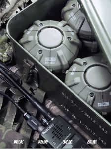 Chief Tactical Mosquito Smudge Box Outdoor Camping Mosquito Coil Tray Military Fan Tent Oven Mitts Fire Prevention Field Camp Mosquito Repellent Rack