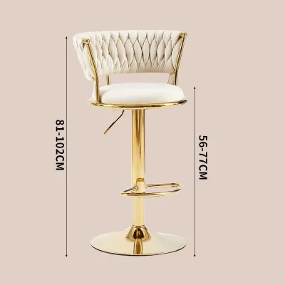 Rotating Height Adjustable Chair Modern & Minimalist High Stool