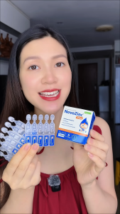 Kẽm tép NOVOZINC (H/20 tép) - Giúp bổ sung kẽm cho bé giúp bé ăn ngon miệng giảm tiêu chảy.