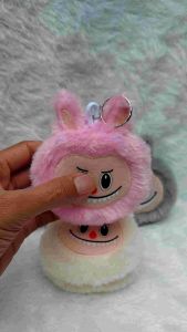 Gantungan Kunci Kepala Boneka Labubu The Monster