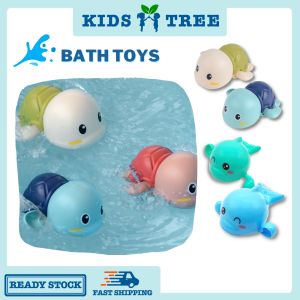 Baby Bath Toys Wind Up Toy Swimming Toy Animal Kids Pool Toys Mainan Mandi Bayi Kanak-kanak
