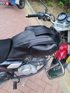 Motorcycle Fuel Tank Cover Sun Protection Waterproof Rider Bag Suitable for Suzuki Diamond Leopard Hj125K-A/2A/3A by AYX