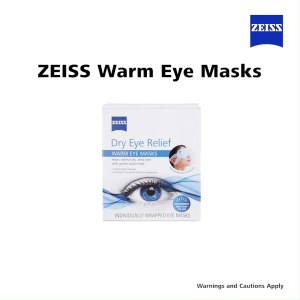 Zeiss Warm Eye Mask  Dry Eye Relief  ready stock ( MDA no : GA9728325-196672)