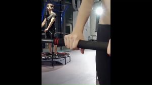 BG SPORT Trampoline Dewasa Alat Olahraga Fitness