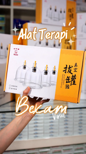HWATO - Alat Terapi Bekam | Vacuum Cupping Set Kop Angin