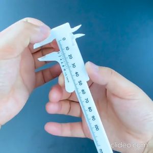 Jangka Sorong Sigmat Mini Vernier Plastic 0-80mm & 0-150mm