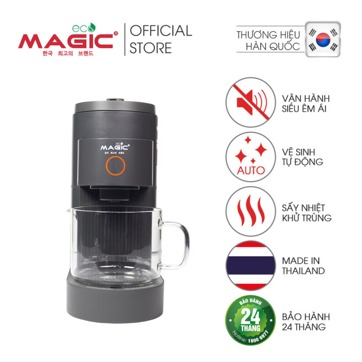 Máy xay nấu sữa hạt đa năng Magic Eco AC140,màn hình cảm ứng,8 chương ...