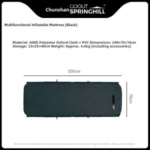 goout springhill | Inflatable Air Mattress for Camping and Portable Sleeping Solutions