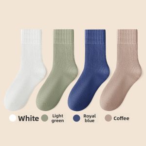 MiiOW | Thickened Woolen Winter Socks Mens Warm Fleece Lined Mid-Calf Winter Heat Generating Long Tube Socks By MiiOW Cat Person