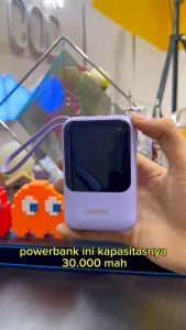 HZSUM LENTIVEN Powerbank 30000mAh Mini With 4 Kabel Data Usb Fast Charging