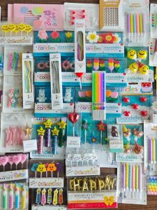 Creative Cartoon Birthday Cake Candle Childrens Baby Party Dessert Table Decoration Trendy Goddess Festive Camping Decorative Stone Wax