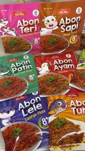 PJ- Abon MPASI Bayi NON MSG Anti GTM Abon Bayi Anak  6+ 8+ Bulan