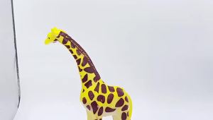 12PCS Small Wild Jungle Zoo Animal Model Elephant Giraffe Tiger Panda Lion Figures Collection Educational Toy For Kid Gift