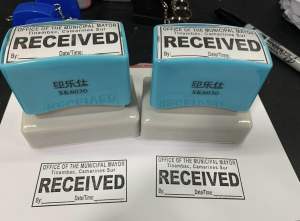 SK30x60MM PERSONALIZED SELF INKING STAMP