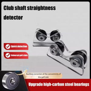 2Pcs Billiard Cue Straightness Checker Tool Repair Parts Portable Snooker Club Roller Straightness