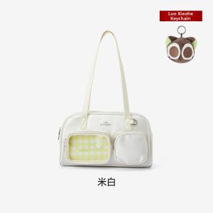 Semir | Womens Checkered Pattern Ita Bag Shoulder Handbag Underarm Bag