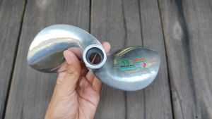Tipe No.13 DAUN LANCIP Baling-Baling Perahu Aluminium Merk JARNI