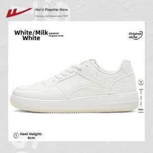 Warrior | Autumn New White Casual Shoes Thick Bottom