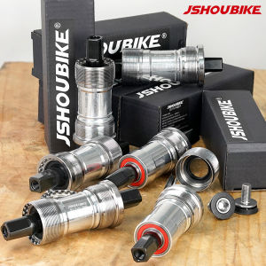 JSHOUBIKE 103-127mm Bike Bottom Bracket Square Taper Crank BSA 68mm Sealed Bearing British Threaded for MTB Road Bike