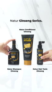 Klik-Beli NATUR Conditioner Series 160ml Kondisioner Anti Hair Fall Extract Ginseng Rambut Rontok Rambut Rusak dan Bercabang