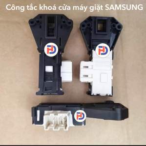 Công tắc khóa cửa máy giặt Samsung WW 80J54E0 BW mới chính hãng