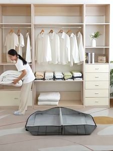 210L Thickened Clothes storage bag Toto Bag Large capacity bag Clothes luggage storage bag Portable Waterproof Moving Luggage Bags 手提收纳袋