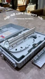 ODC ODP 48 CORE BOX PLC KOSONGAN/ LENGKAP SPLITTER DAN CLAMP