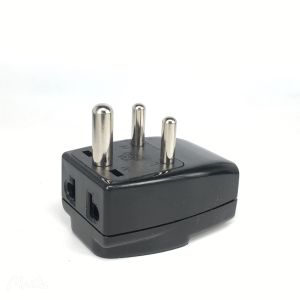 Sri Lanka India Nepal Namibia 3 Multi Outlet Type D Electrical Power Plug Travel Adapter
