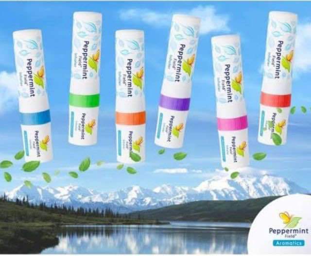 Peppermint Field Inhaler Roll on 2in1 Thailand Nasal inhaler P45 Each ...