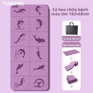 TUSI | Thảm Yoga Dày Chống Trượt Gấp Được cho Trẻ Em