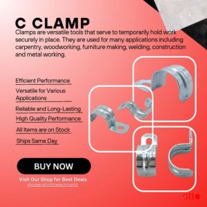 C Clamp One Hole High Quality