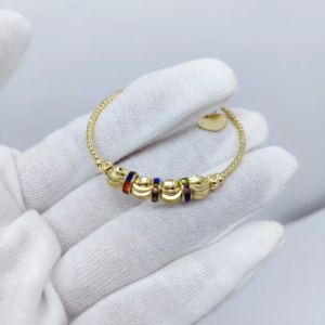 Emas Korea Gelang Boleh Laras Kanak-kanak 儿童时来运转可调节手镯