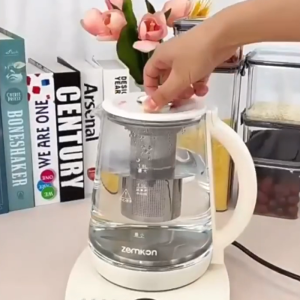 Multifunctional Home Health Kettle for Making Flower Tea Fully Automatic Keeps Warm with Thick High-Temperature Resistant Glass