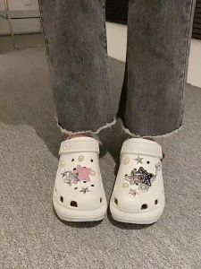 UoMeAi Sandal Kodok Wanita Sandal Sepatu Wedges EVA