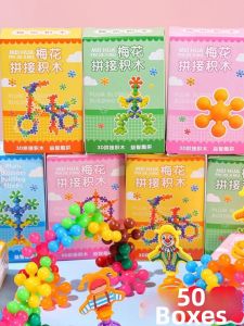 Khối Xây Dựng DIY Hoa Mai Sáng Tạo Giáo Dục
