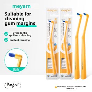 MEYARN | Orthodontic Portable Soft Bristle Small Head Toothbrush